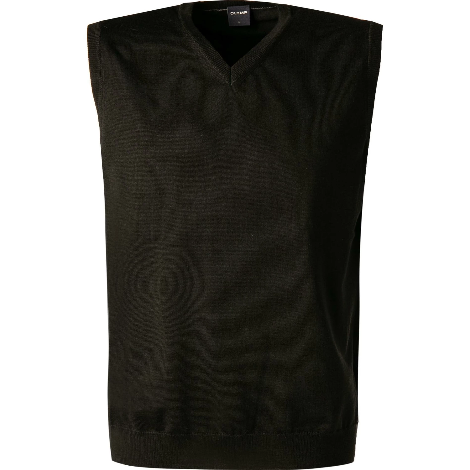 OLYMP Pullunder Modern Fit 0150/50/68 Merinowolle waschbar, Schwarz 3 OLYMP Pullunder Modern Fit 0150/50/68 Merinowolle waschbar, Schwarz