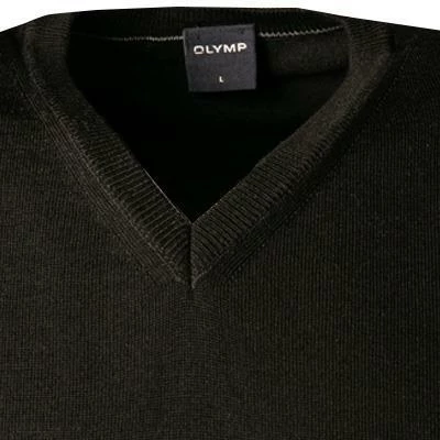 OLYMP Pullunder Modern Fit 0150/50/68 Merinowolle waschbar, Schwarz 5 OLYMP Pullunder Modern Fit 0150/50/68 Merinowolle waschbar, Schwarz – Bild 3