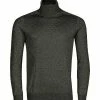 OLYMP Rollkragen-Pulli Modern Fit 0150/12/69 Rollkragenpullover, Merinowolle, Graphit meliert, Graphit -striangebote 115604 norm