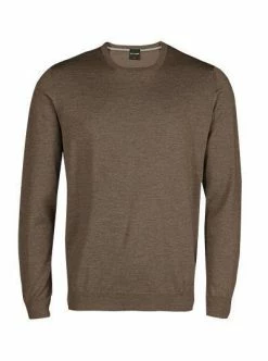 OLYMP Casual Modern Fit Pullover 0150/11/28 Merinowolle, Braun