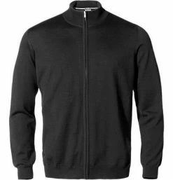 OLYMP Casual Modern Fit Cardigan 0150/31/69 Merinowolle, Graphit