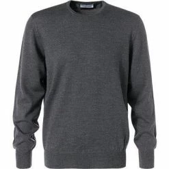 Gran Sasso RH Pullover 55167/14200/098 Merinowolle, Anthrazit meliert, Anthrazit