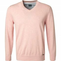 OLYMP Casual Modern Fit V-Pullover 0160/10/30 Baumwolle, Rosé, Rose