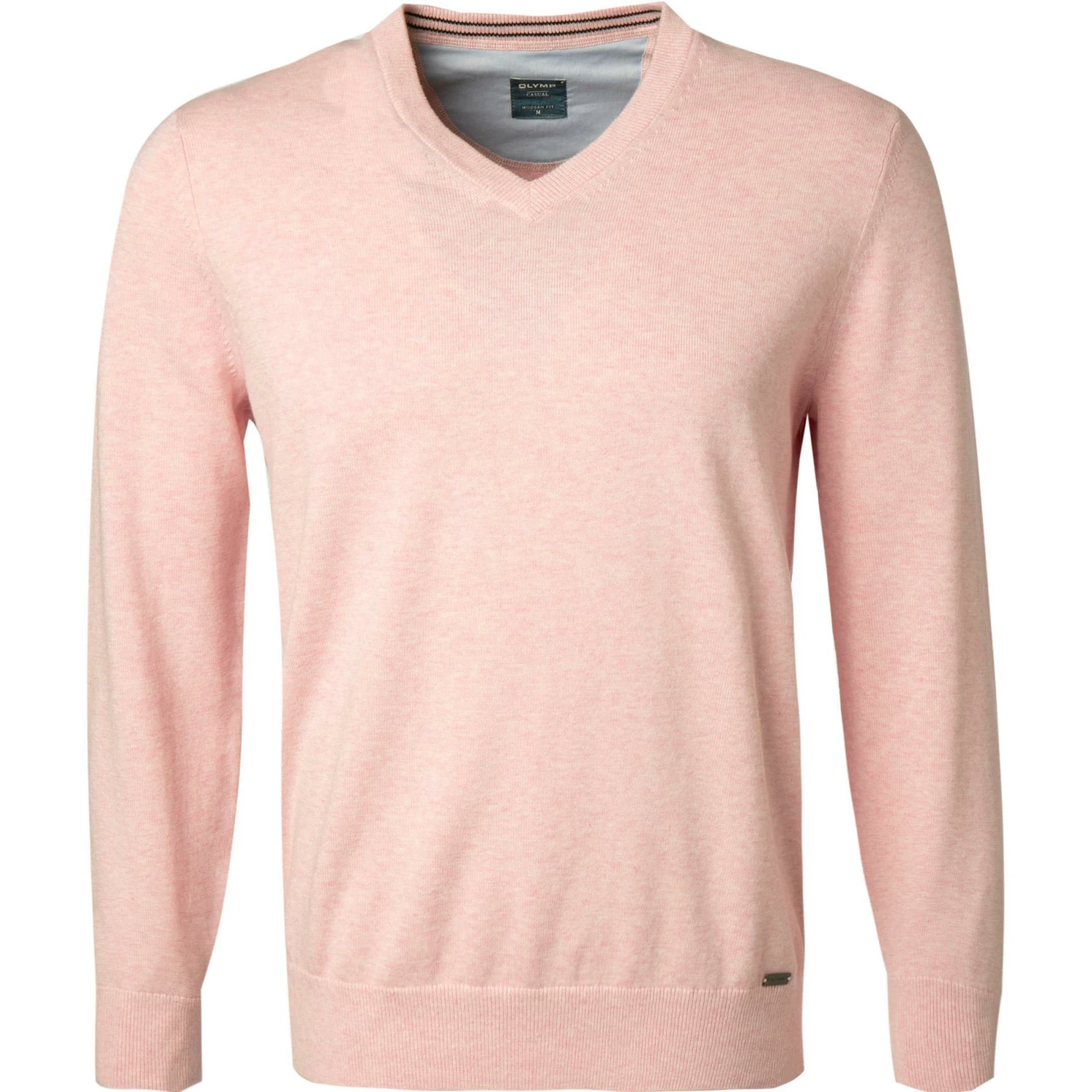OLYMP Casual Modern Fit V-Pullover 0160/10/30 Baumwolle, Rosé, Rose 3 OLYMP Casual Modern Fit V-Pullover 0160/10/30 Baumwolle, Rosé, Rose