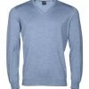 OLYMP V-Pullover Merinowolle 0150/10/11 Modern Fit, Bleu -striangebote 137649 norm