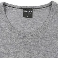OLYMP Pullover 0151/11/63 Merinowolle-Seide, Silbergrau -striangebote 139852 norm2