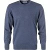 Gran Sasso RH Pullover 55167/14200/597 Merinowolle, Blau meliert, Blau -striangebote 139910 norm