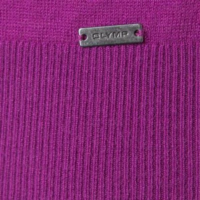 OLYMP V-Pullover 0151/10/81 Body Fit, Merinowolle-Seide, Fuchsia, Pink 5 OLYMP V-Pullover 0151/10/81 Body Fit, Merinowolle-Seide, Fuchsia, Pink – Bild 3