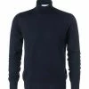Gran Sasso Rolli 55157/14290/598 Rollkragenpullover, Merinowolle, Nachtblau -striangebote 166539 norm