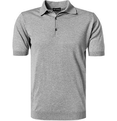 John Smedley Pullover Adrian/silver Standard Fit, Sea Island Cotton, Silbergrau meliert 4 John Smedley Pullover Adrian/silver Standard Fit, Sea Island Cotton, Silbergrau meliert – Bild 2