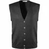 Gran Sasso Weste 58182/14296/098 Strickweste, Schurwolle, Anthrazit -striangebote 192529 norm