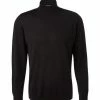 Maerz Rollkragen-Pullover 426500/595 Rollkragenpullover, Schurwolle-Kaschmir, Schwarz, Black