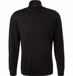 Maerz Rollkragen-Pullover 426500/595 Rollkragenpullover, Schurwolle-Kaschmir, Schwarz, Black
