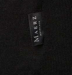 Maerz Rollkragen-Pullover 426500/595 Rollkragenpullover, Schurwolle-Kaschmir, Schwarz, Black -striangebote 194019 norm3