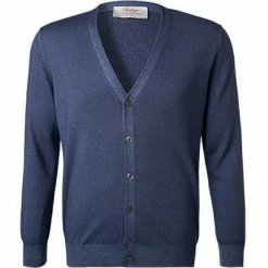 Gran Sasso Cardigan 58101/22793/706 Merinowolle, Jeansblau , Jeansblau