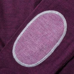 Henry Cotton's V-Pullover 9144601/97848/470 Schurwolle, Pflaume, Lila -striangebote 227843 norm3