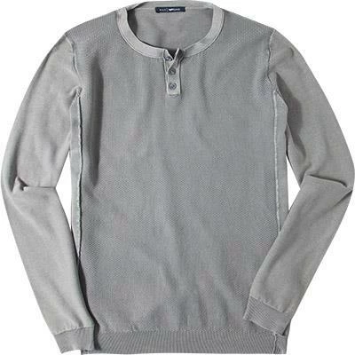 GAS Pullover 561790/431641/1948 Baumwolle, Hellgrau, Steel grey 3 GAS Pullover 561790/431641/1948 Baumwolle, Hellgrau, Steel grey