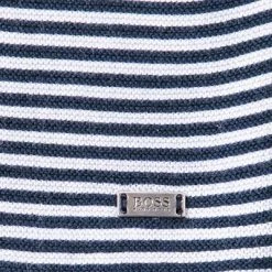 HUGO BOSS Pullover Garwood 50308242/415 Slim Fit, Baumwolle, Marineblau-weiß gestreift, Navy -striangebote 240376 norm3