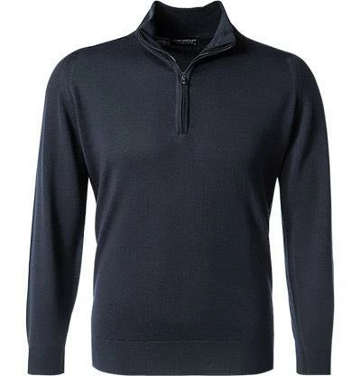 John Smedley Troyer Tapton/midnight Standard Fit, Merino Extrafine, Nachtblau 3 John Smedley Troyer Tapton/midnight Standard Fit, Merino Extrafine, Nachtblau