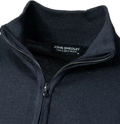 John Smedley Troyer Tapton/midnight Standard Fit, Merino Extrafine, Nachtblau 4 John Smedley Troyer Tapton/midnight Standard Fit, Merino Extrafine, Nachtblau – Bild 2