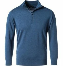 John Smedley Troyer Tapton/indigo Standard Fit, Merino Extrafine