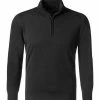 John Smedley Troyer Tapton/black Standard Fit, Merino Extrafine, Schwarz -striangebote 243741 norm