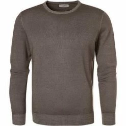 Gran Sasso Pullover 55167/22792/012 Merinowolle, Taupe meliert, Cappuccino