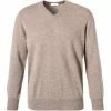 Gran Sasso V-Pullover 55115/15590/030 Reines Kaschmir, Beige meliert, Beige -striangebote 254460 norm