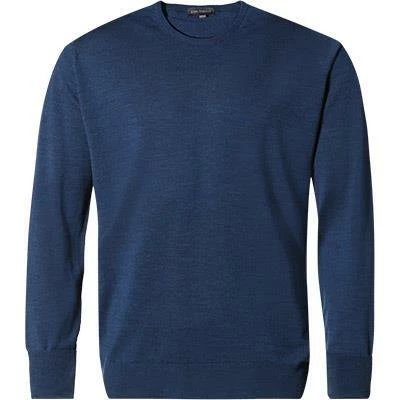 John Smedley RH-Pullover Lundy/indigo Standard Fit, Merino Extrafine 3 John Smedley RH-Pullover Lundy/indigo Standard Fit, Merino Extrafine