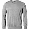 John Smedley RH-Pullover Lundy/silver Standard Fit, Merino Extrafine, Silbergrau 2 John Smedley RH-Pullover Lundy/silver Standard Fit, Merino Extrafine, Silbergrau -striangebote 258889 norm