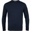 John Smedley RH-Pullover Lundy/midnight Standard Fit, Merino Extrafine, Nachtblau