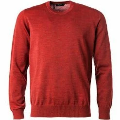 Maerz Pullover 490500/482 Merinowolle, Orangerot