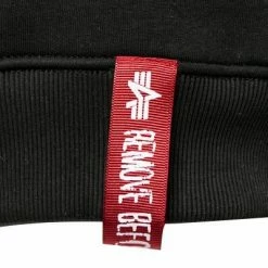 ALPHA INDUSTRIES Pullover Basic 178302/03 Sweatshirt, Baumwolle, Schwarz, Black 8 ALPHA INDUSTRIES Pullover Basic 178302/03 Sweatshirt, Baumwolle, Schwarz, Black -striangebote 274508 norm3