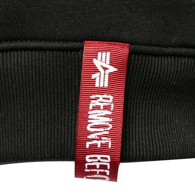 ALPHA INDUSTRIES Pullover Basic 178302/03 Sweatshirt, Baumwolle, Schwarz, Black 5 ALPHA INDUSTRIES Pullover Basic 178302/03 Sweatshirt, Baumwolle, Schwarz, Black – Bild 3