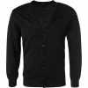 Maerz Cardigan 580100/595 Merino-Schurwolle, Schwarz -striangebote 284373 norm
