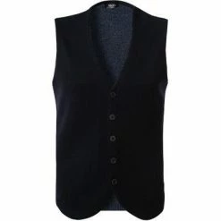 Maerz Weste 500101/399 Strickweste, Schurwolle, Navy, Marine