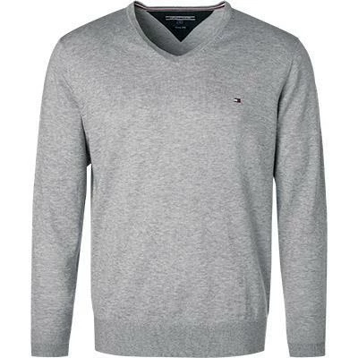 Tommy Hilfiger Pullover MW0MW04979/501 Baumwolle-Seide, Hellgrau 3 Tommy Hilfiger Pullover MW0MW04979/501 Baumwolle-Seide, Hellgrau