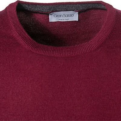 Gran Sasso Pullover 55167/14290/285 Merinowolle, Bordeaux 4 Gran Sasso Pullover 55167/14290/285 Merinowolle, Bordeaux – Bild 2