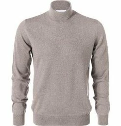 Gran Sasso Rolli 55157/14290/140 Rollkragenpullover, Merinowolle, Beige, Hellbraun