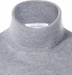 Gran Sasso Rolli 55157/14290/071 Rollkragenpullover, Merinowolle, Grau -striangebote 298393 norm2
