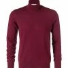 Gran Sasso Rolli 55157/14290/285 Rollkragenpullover, Merinowolle, Bordeaux