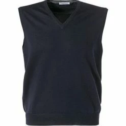 Gran Sasso Pullunder 55127/14290/598 Schurwolle, Navy, Nachtblau