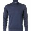 Gran Sasso Pullover 55117/22792/905 Rollkragenpullover, Schurwolle, Blau meliert, Dunkelblau -striangebote 298414 norm