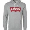 Levi's® Hoodie 19491/0037 Baumwolle, Hellgrau meliert, Grau