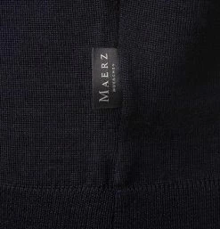 Maerz Rollkragen-Pullover 426500/399 Rollkragenpullover, Schurwolle-Kaschmir, Nachtblau, Marineblau -striangebote 301275 norm4