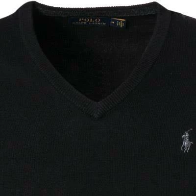 Polo Ralph Lauren Pullover 710667377/003 Merinowolle, Schwarz 4 Polo Ralph Lauren Pullover 710667377/003 Merinowolle, Schwarz – Bild 2