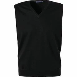 Gran Sasso Pullunder 55127/14290/099 Schurwolle, Schwarz