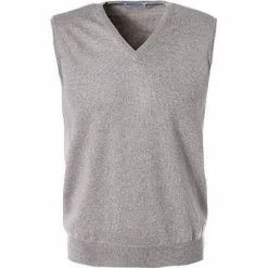 Gran Sasso Pullunder 55127/14290/140 Schurwolle, Beige meliert, Hellbraun