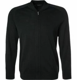 Maerz Strickjacke 585600/595 Cardigan, Merinowolle, Schwarz