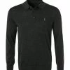 Polo Ralph Lauren Pullover 710716489/002 Merinowolle, Anthrazit meliert, Dunkelgrau meliert